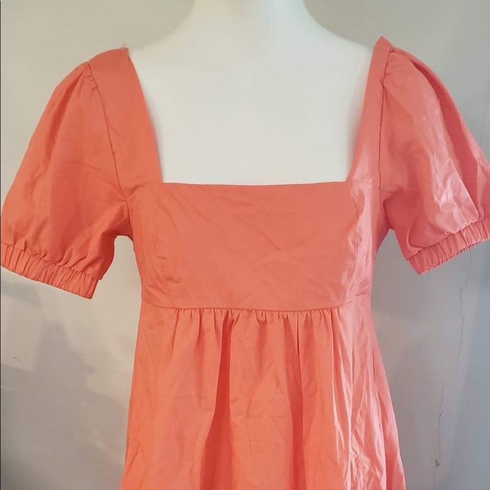 Wild Fable Boho Dress with Puff Sleeve Size S